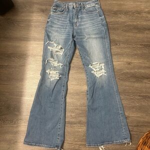 american eagle women’s bootcut jeans, worn once
